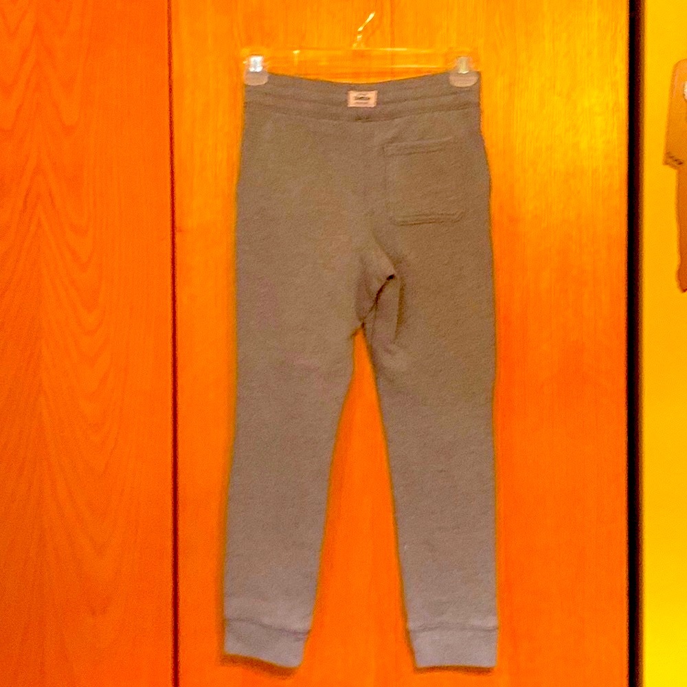 Oshkosh B’gosh size 8 boy’s athletic heather gray jogger Drawstring elastic VGUC